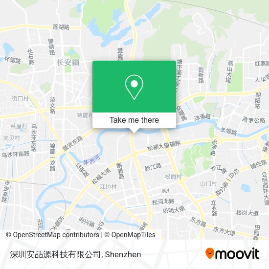 深圳安品源科技有限公司 map