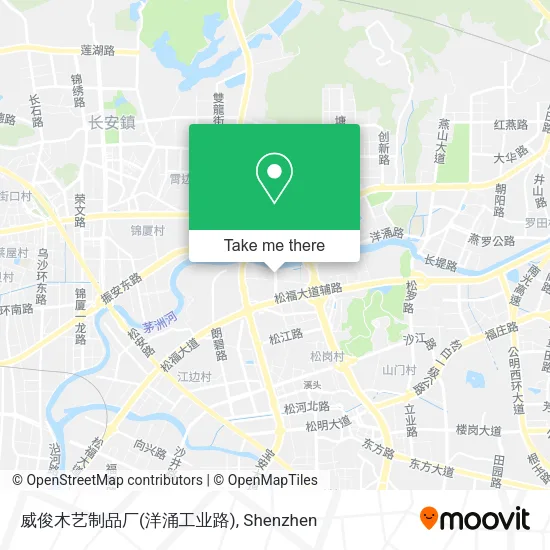 威俊木艺制品厂(洋涌工业路) map