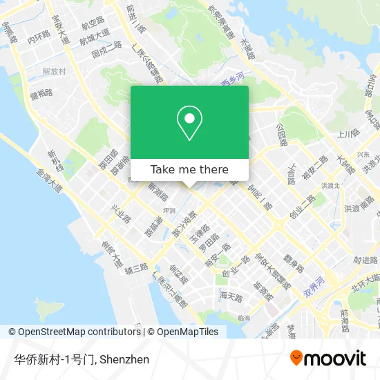 华侨新村-1号门 map