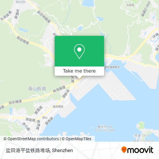 盐田港平盐铁路堆场 map