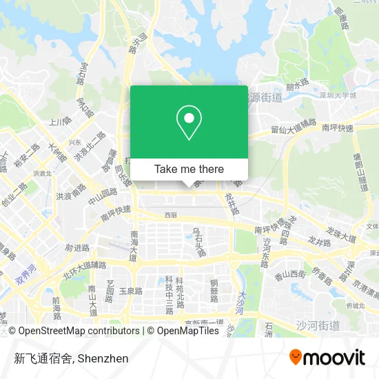 新飞通宿舍 map