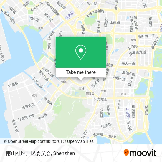 南山社区居民委员会 map
