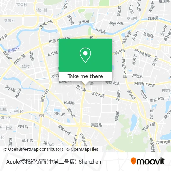 Apple授权经销商(中域二号店) map