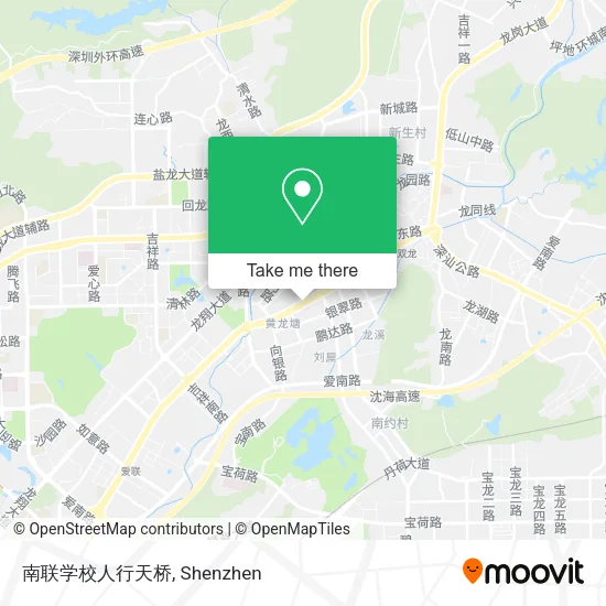 南联学校人行天桥 map