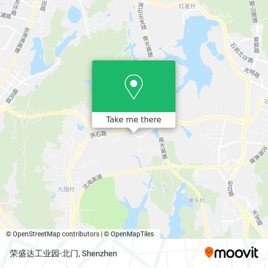 荣盛达工业园-北门 map