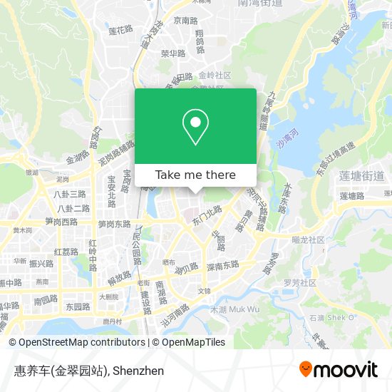 惠养车(金翠园站) map