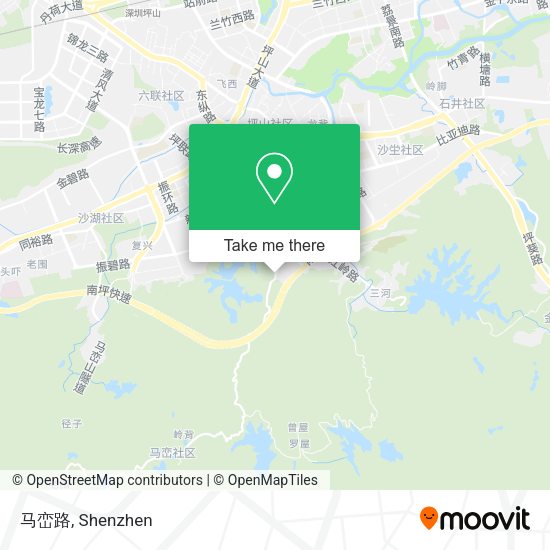 马峦路 map