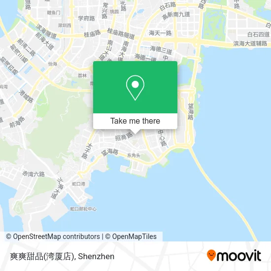 爽爽甜品(湾厦店) map