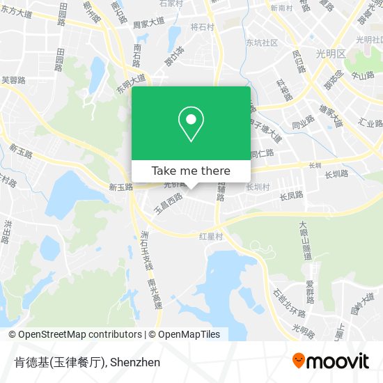 肯德基(玉律餐厅) map