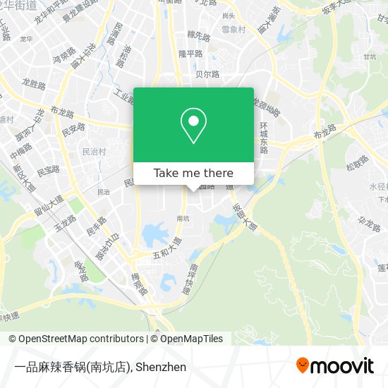 一品麻辣香锅(南坑店) map