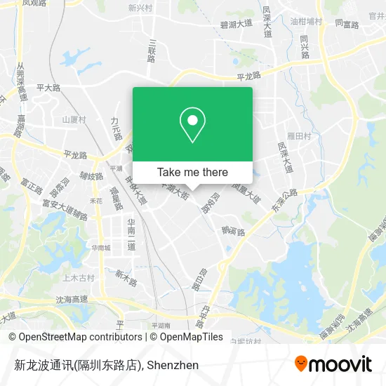 新龙波通讯(隔圳东路店) map