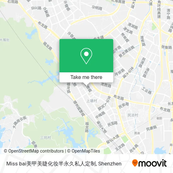 Miss bai美甲美睫化妆半永久私人定制 map