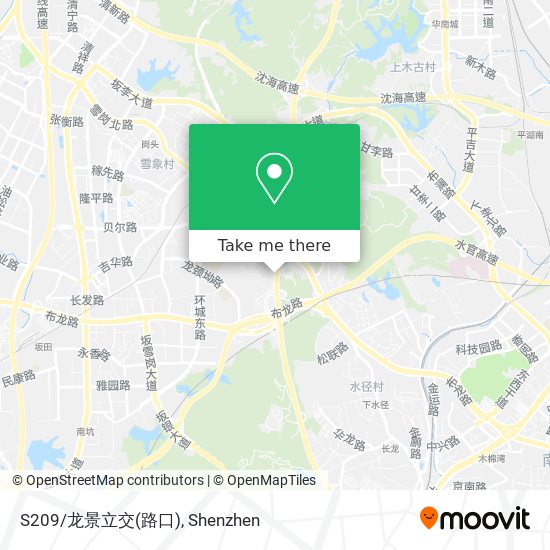 S209/龙景立交(路口) map