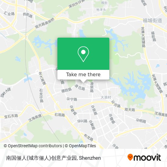南国俪人(城市俪人)创意产业园 map