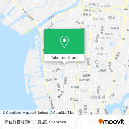新佳好百货(和二二路店) map