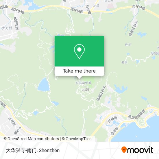 大华兴寺-南门 map