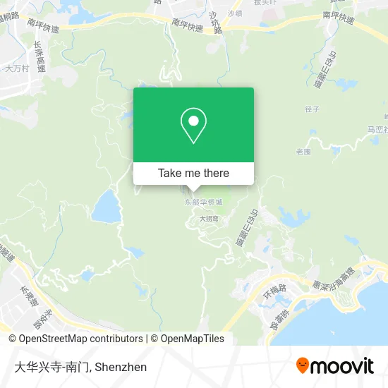 大华兴寺-南门 map