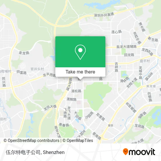 伍尔特电子公司 map