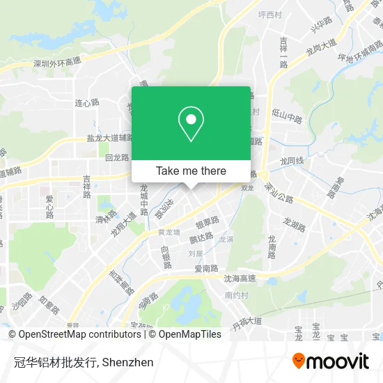 冠华铝材批发行 map
