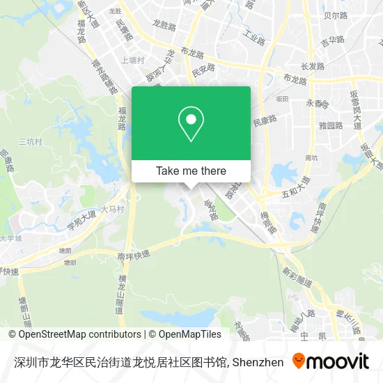 深圳市龙华区民治街道龙悦居社区图书馆 map