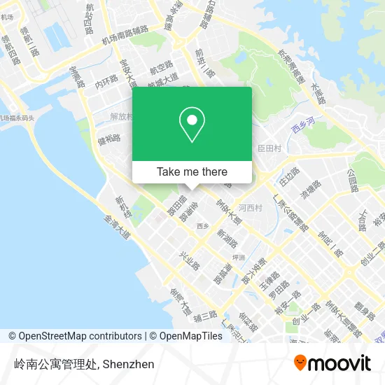 岭南公寓管理处 map