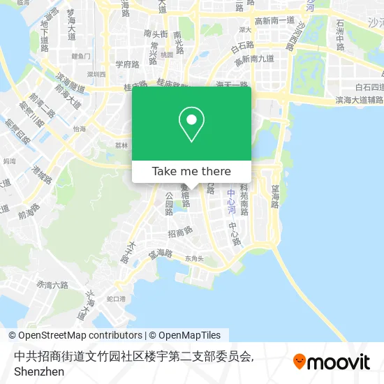 中共招商街道文竹园社区楼宇第二支部委员会 map