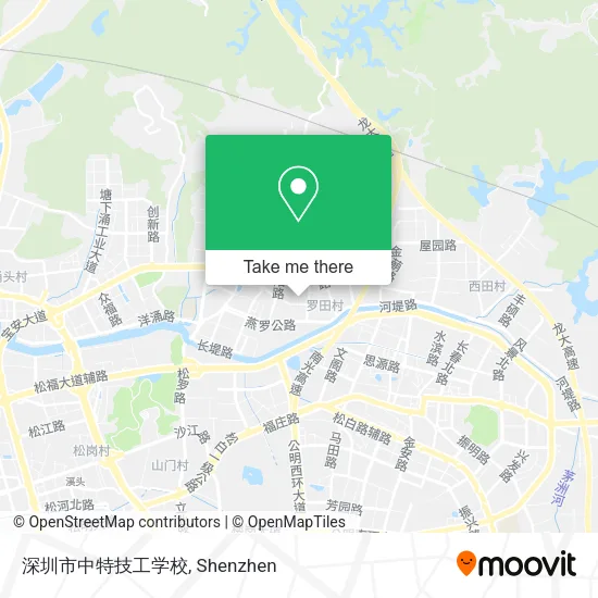 深圳市中特技工学校 map