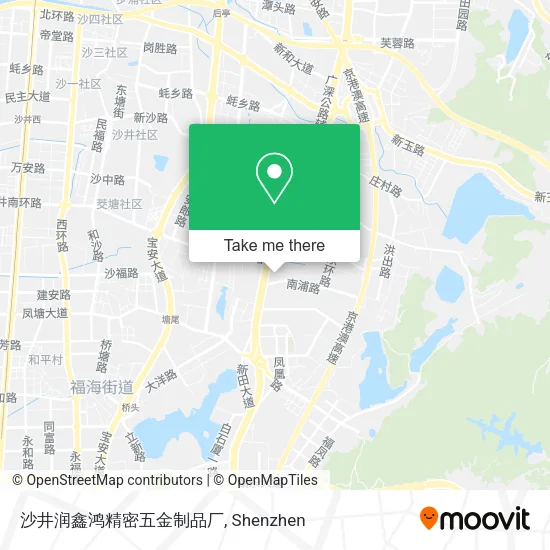 沙井润鑫鸿精密五金制品厂 map