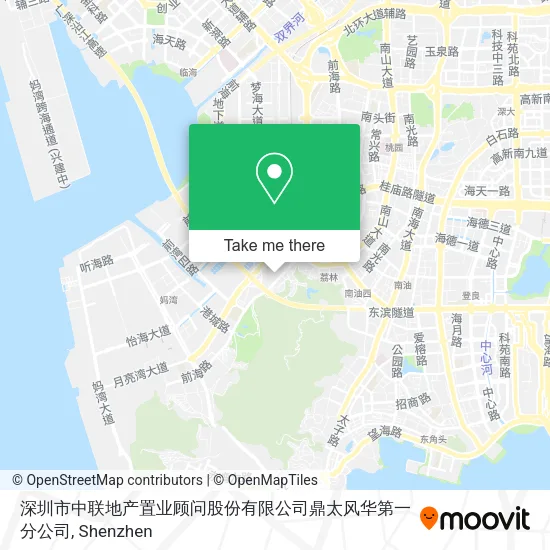 深圳市中联地产置业顾问股份有限公司鼎太风华第一分公司 map