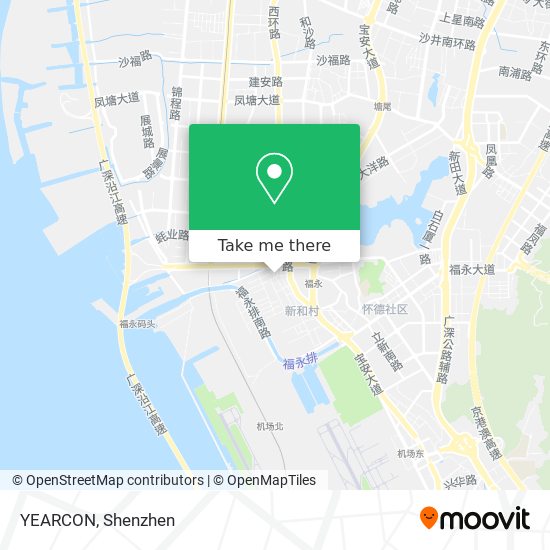 YEARCON map