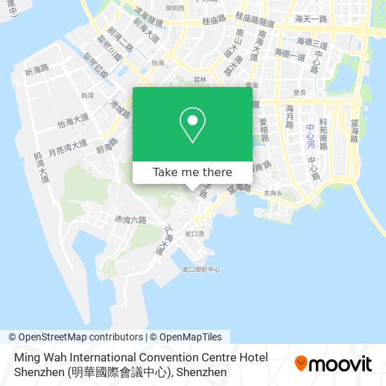 Ming Wah International Convention Centre Hotel Shenzhen (明華國際會議中心) map