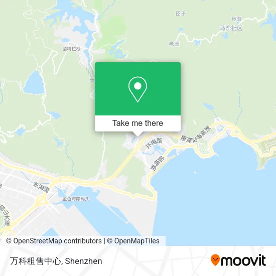 万科租售中心 map