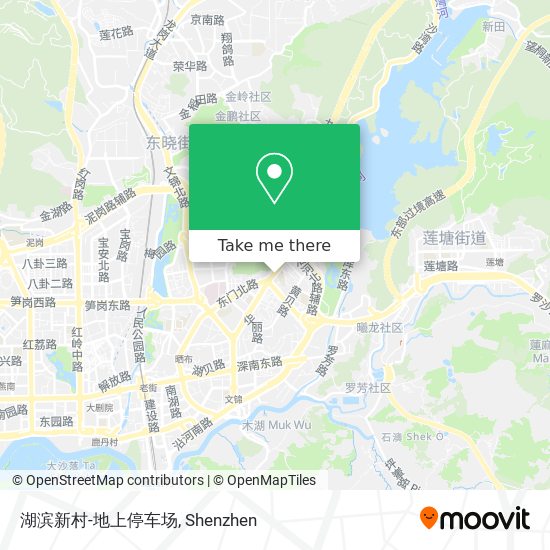 湖滨新村-地上停车场 map
