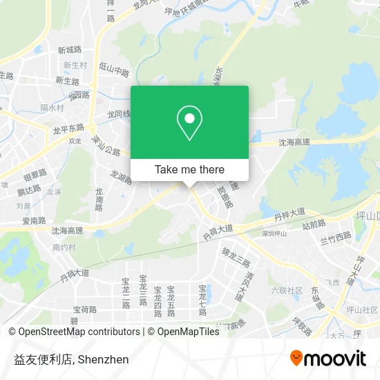益友便利店 map