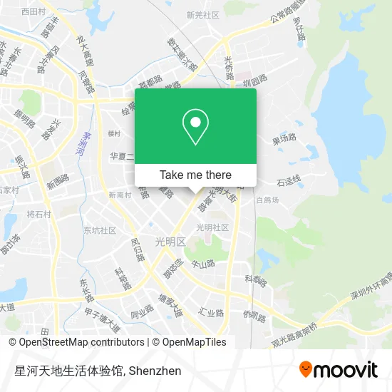 星河天地生活体验馆 map