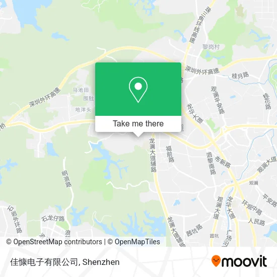 佳慷电子有限公司 map