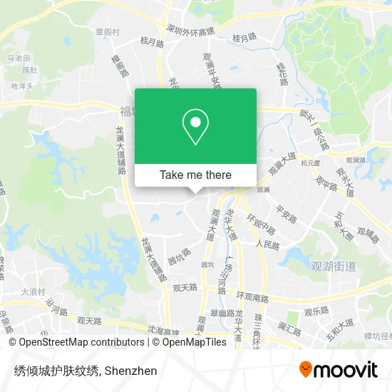 绣倾城护肤纹绣 map