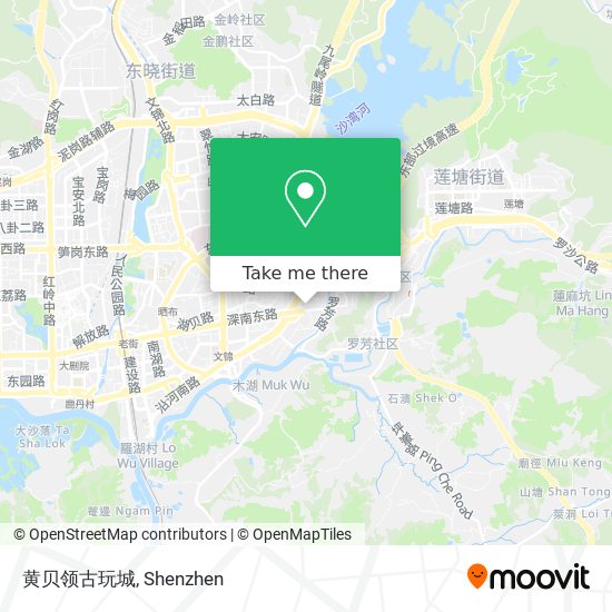 黄贝领古玩城 map