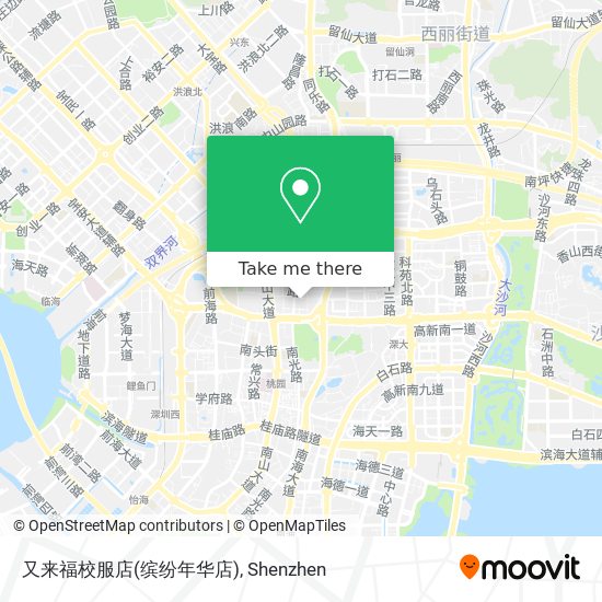 又来福校服店(缤纷年华店) map