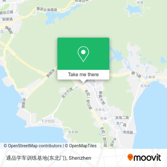 通品学车训练基地(东北门) map