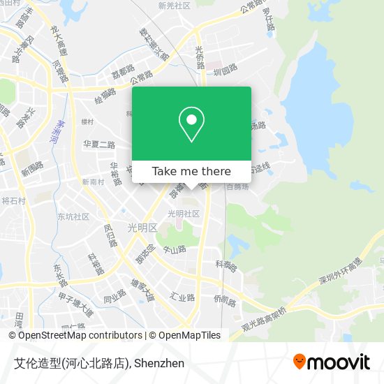 艾伦造型(河心北路店) map