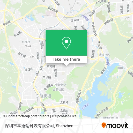 深圳市享逸达钟表有限公司 map