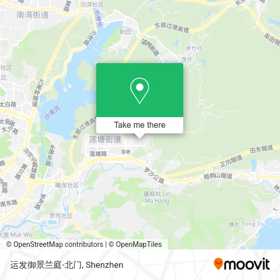 运发御景兰庭-北门 map