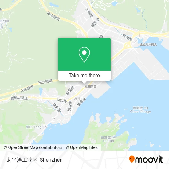 太平洋工业区 map