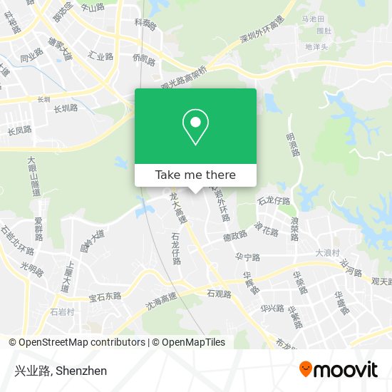兴业路 map