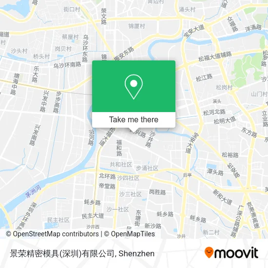 景荣精密模具(深圳)有限公司 map