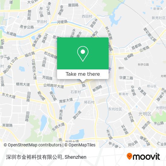 深圳市金裕科技有限公司 map