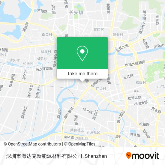 深圳市海达克新能源材料有限公司 map