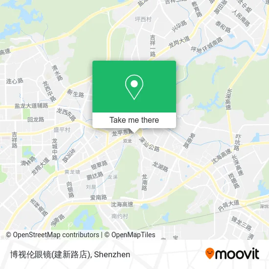 博视伦眼镜(建新路店) map