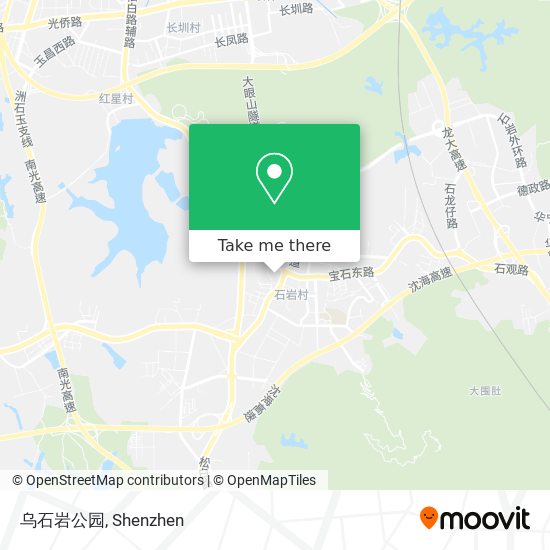 乌石岩公园 map